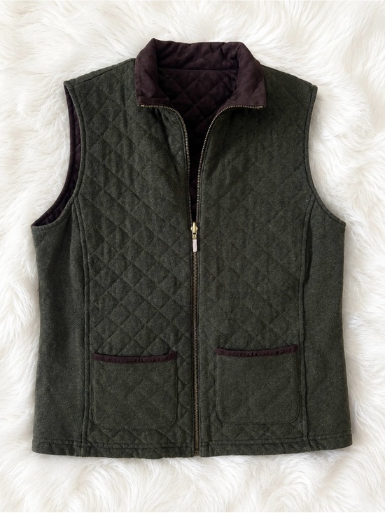 Ralph Lauren Jackets & Blazers - Lauren Ralph Lauren Quilted Zip Vest Women's Medium Reversible